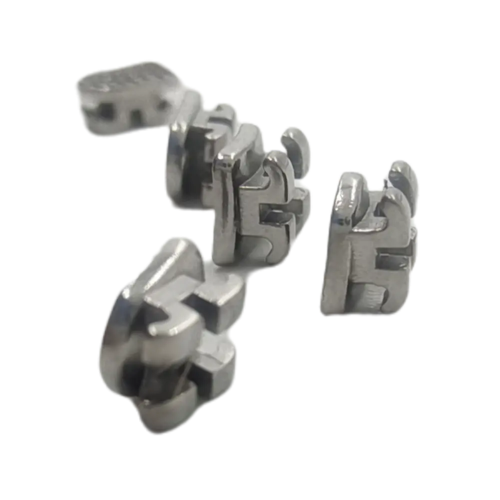 50Pks braces for teeth odontología dental materiales odontológicos Mini Edgewise 022 No Hooks Dental Treatment Materials Tools
