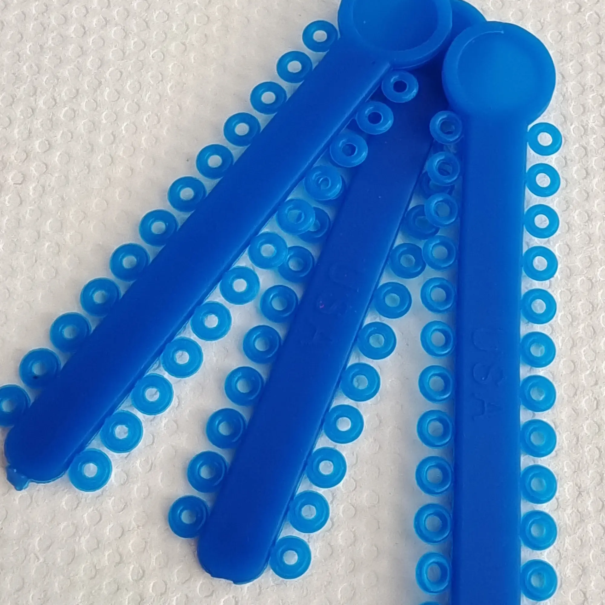 10Packs dental-orthodontic-elastic-ligature tie elastic ligature Ties Blue Color 1008Pcs/pack