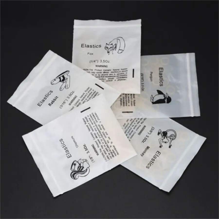 50Bag Dental Orthodontic Rubber Bands Ortho Elastics Latex Braces Non-toxic Tool 3.5oz/4.5oz/6.5oz Dentist Rubber Bands