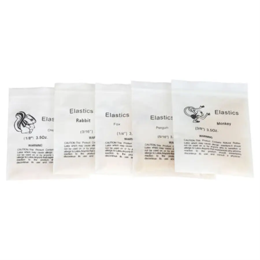 50Bag Dental Orthodontic Rubber Bands Ortho Elastics Latex Braces Non-toxic Tool 3.5oz/4.5oz/6.5oz Dentist Rubber Bands
