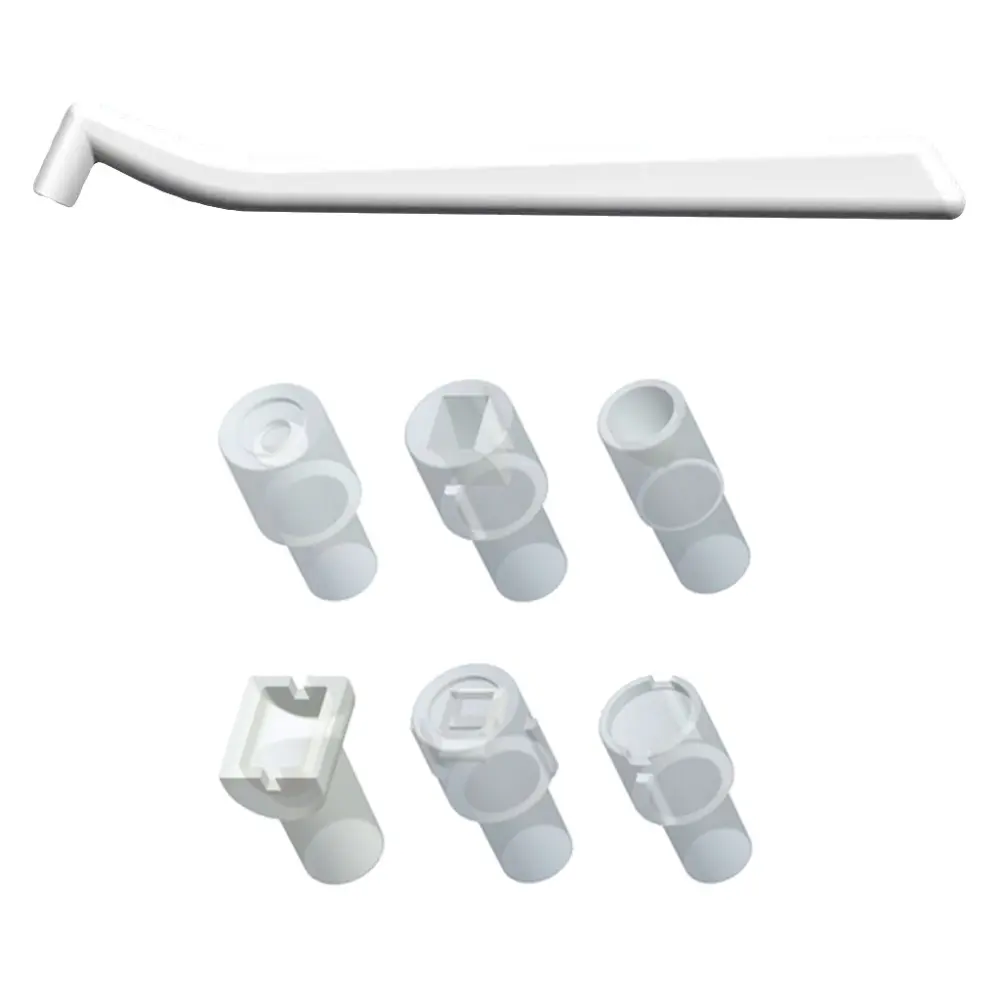 1 Set Dental Orthodontic Mould Starter Kit Injection Moulds Mini Forming Mold Lingual Button Bite Turbo Dentistry Accessories