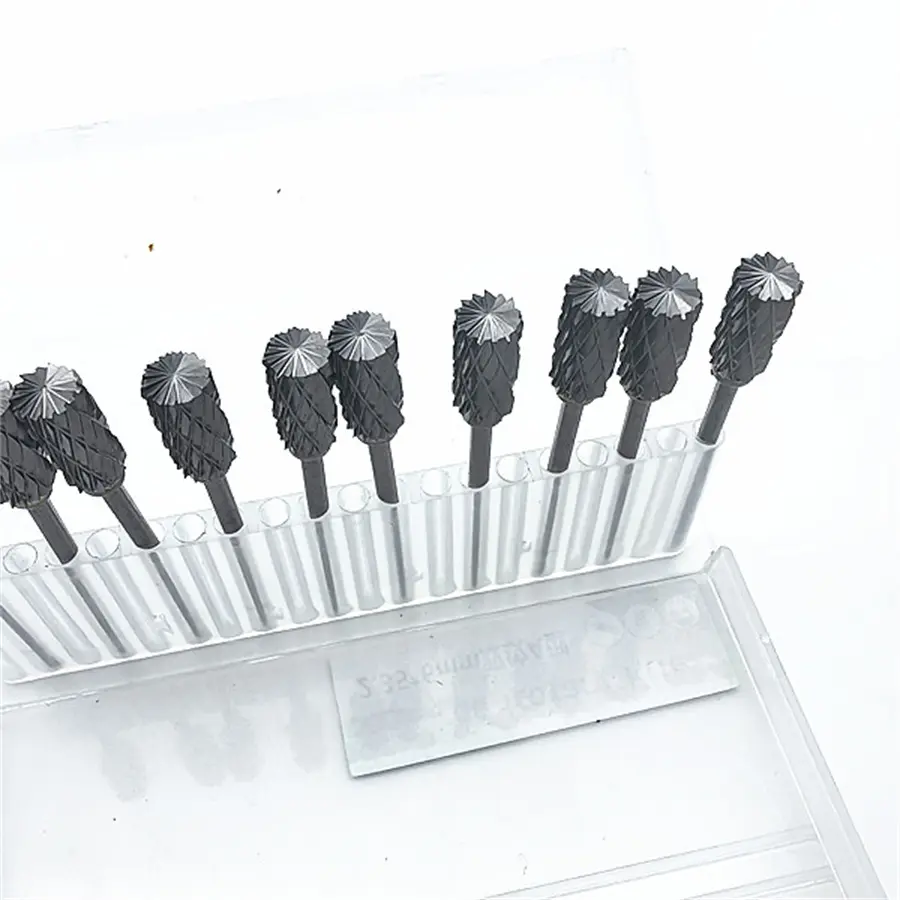 10Pcs DENTAL Tungsten Carbide Drills Kit Dentistry Tool HP 2.35mm for Universal Grinding/Removing/Polishing