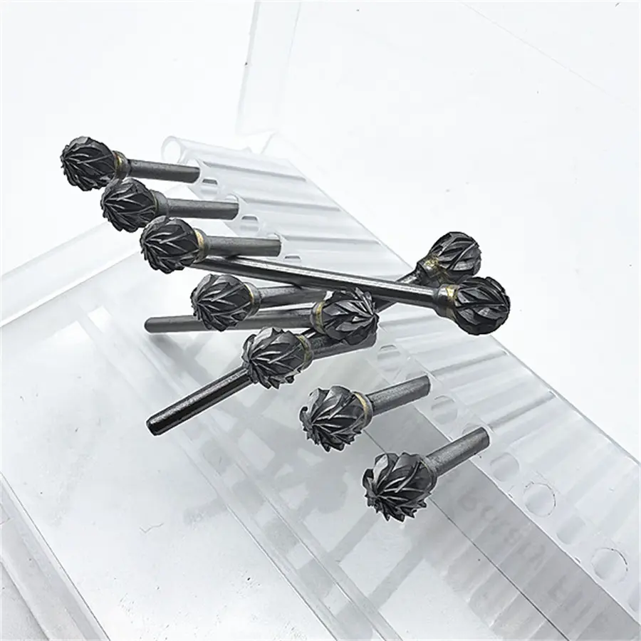 10Pcs DENTAL Tungsten Carbide Drills Kit Dentistry Tool HP 2.35mm for Universal Grinding/Removing/Polishing