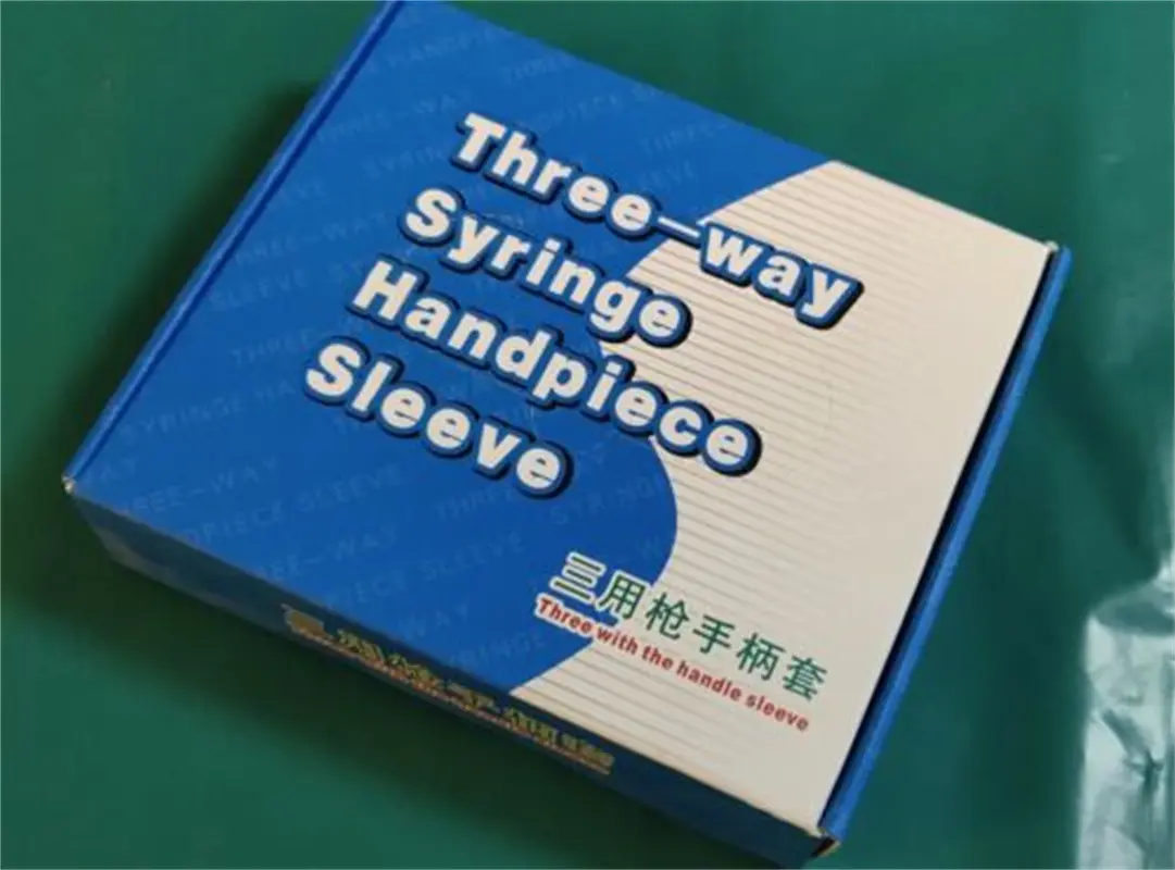 100Pcs Disposable Dental Orthodontics There-way Syringe Handpiece Cover/ Sleeve