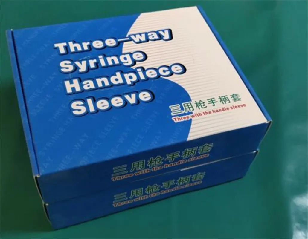 100Pcs Disposable Dental Orthodontics There-way Syringe Handpiece Cover/ Sleeve