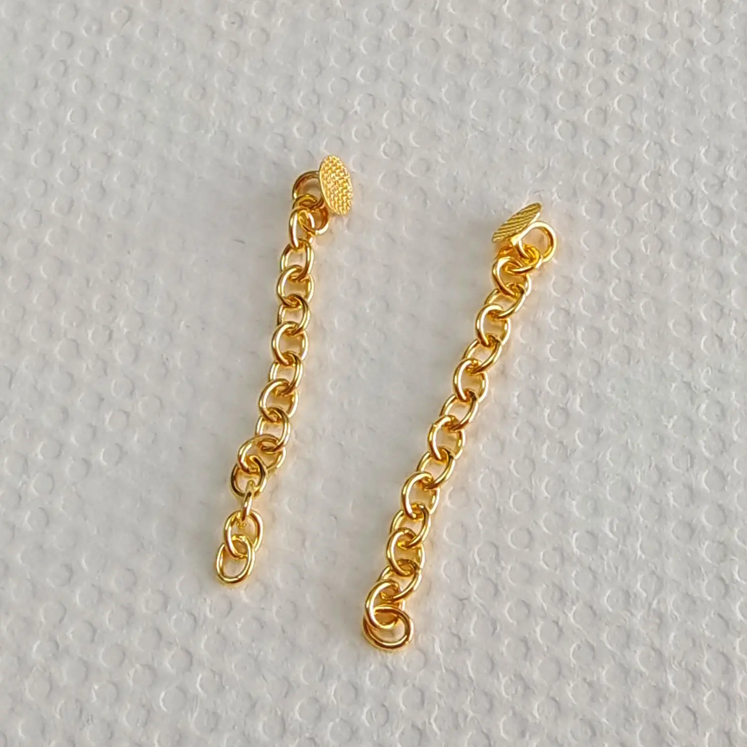 2Pcs/Bag Dental Orthodontics Button Chain Golden Direct Bond Eyelet Lingual Traction Round Material Odontológico Para Dentista