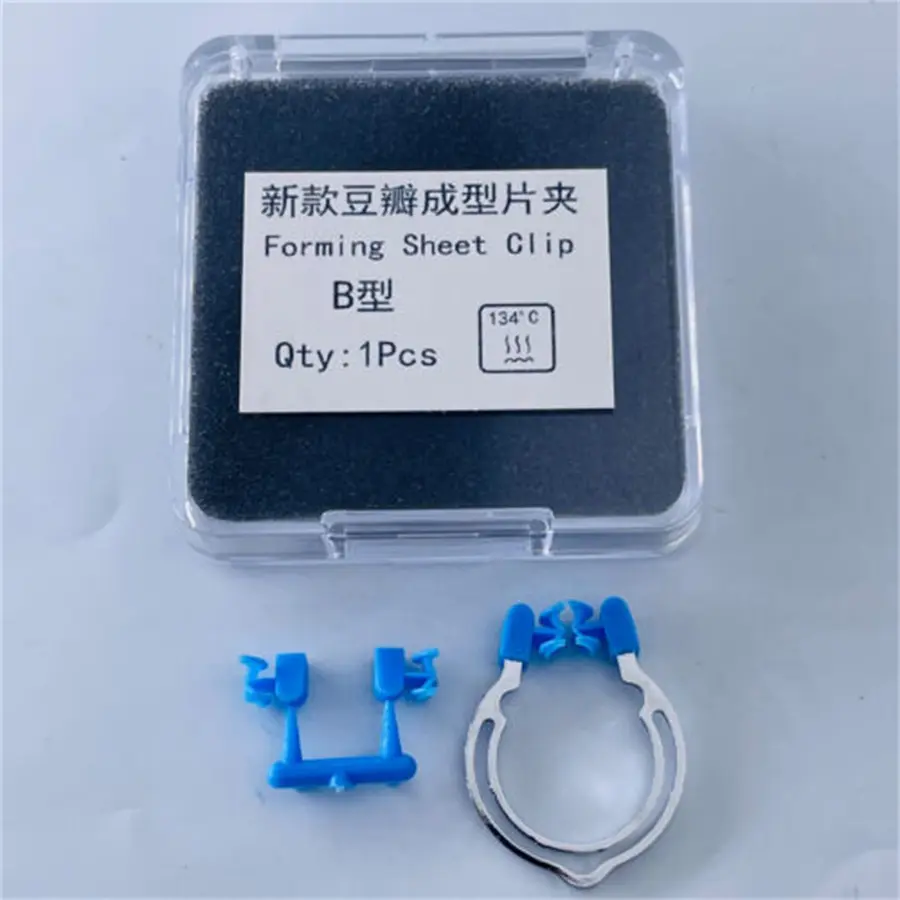 Dental Matrix Sectional Contoured Matrices Clamps Wedges Metal Spring Clip Rings Dentist Tools Dental Lab Instrument