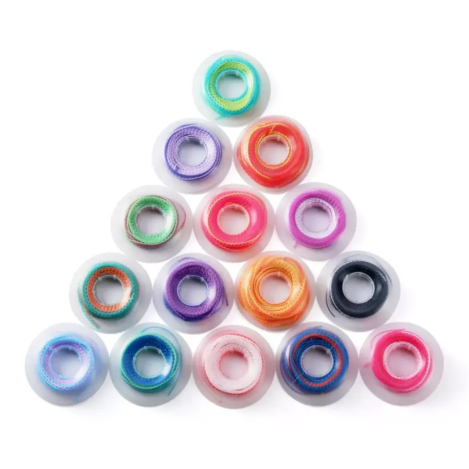 Dental Orthodontic Elastic Ultra Power Chain Rubber Band Short Dentist Orthodontic Device Double Color