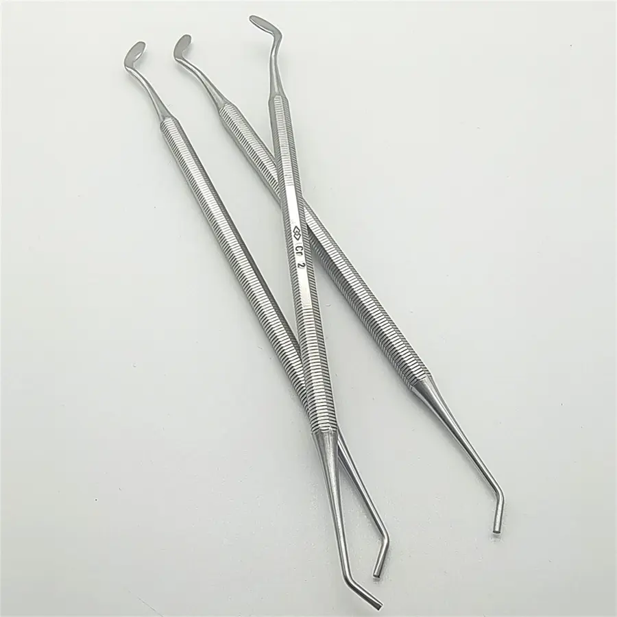 Dental Filling Tool Restoration Spatula Double Ends Stainless Steel Composite Filling Resin Instruments tools