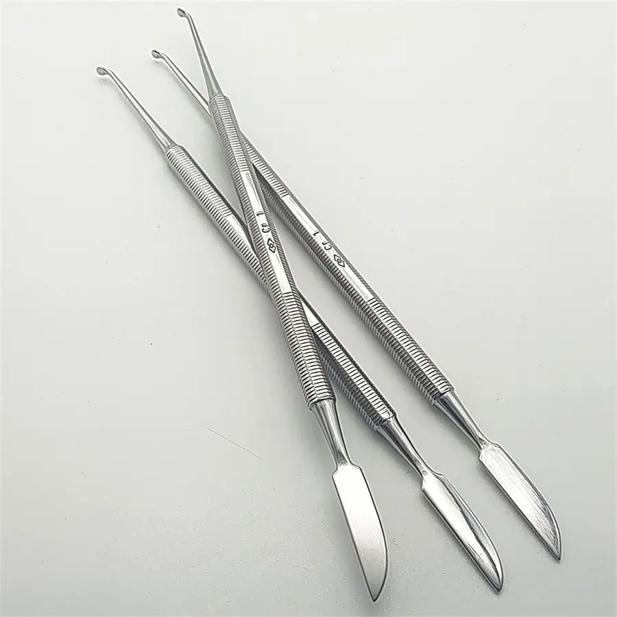 Dental Filling Tool Restoration Spatula Double Ends Stainless Steel Composite Filling Resin Instruments tools