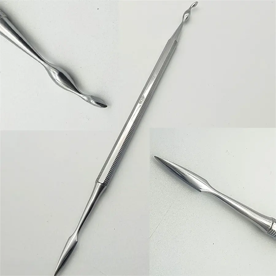 Dental Filling Tool Restoration Spatula Double Ends Stainless Steel Composite Filling Resin Instruments tools