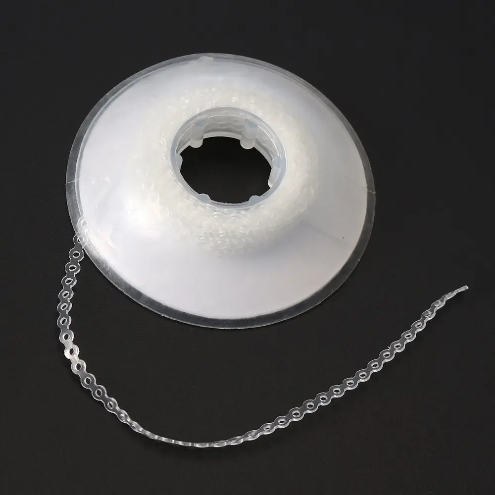 15Feet/Roll Dental Elastic Power Chain For Braces Orthodontics Ligature Ultra Power Chain Rubber Bands Long Short Continuous