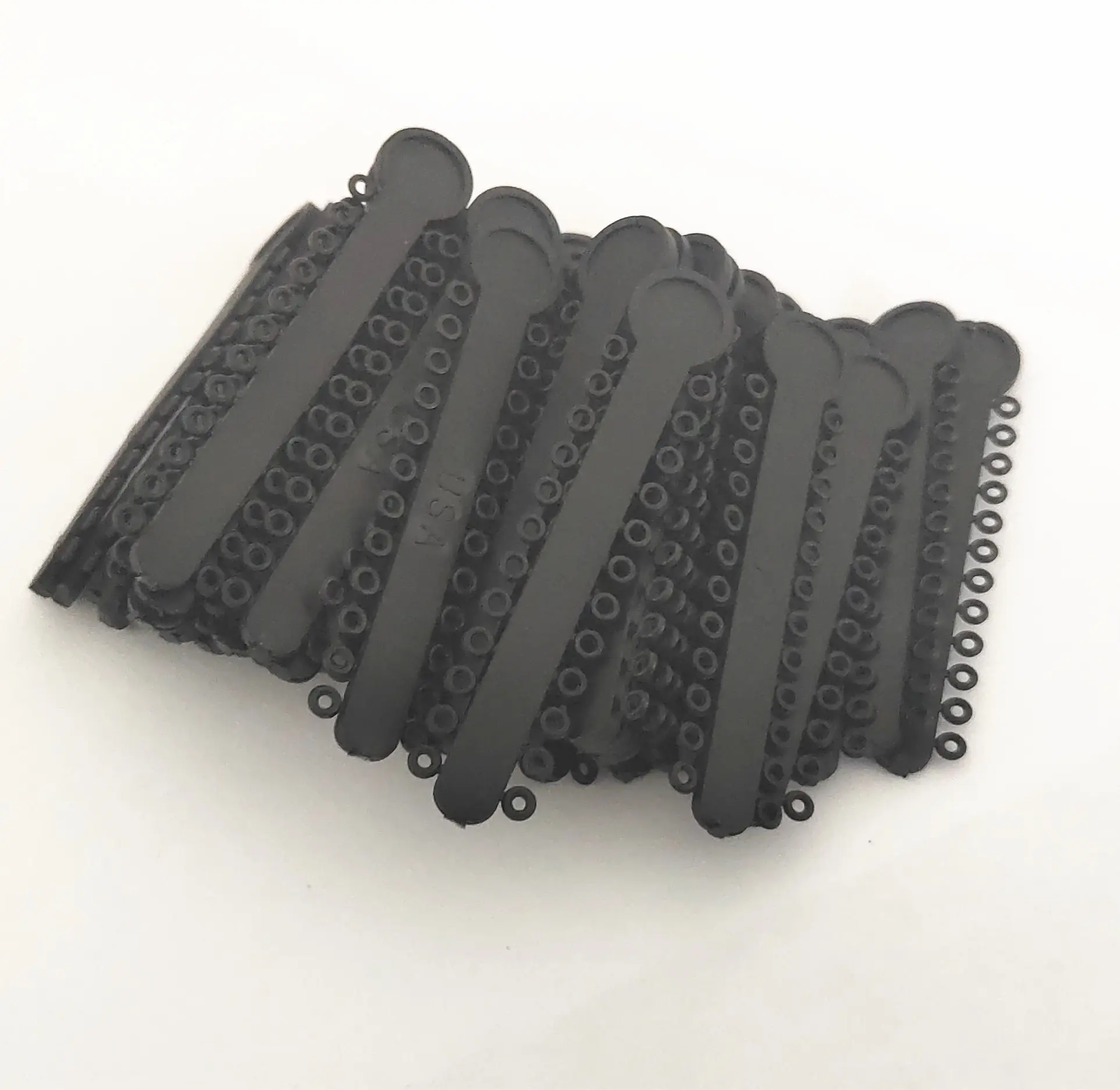 1008Pcs/Pack=42Sticks Dental Orthodontics Elastic Ligature Ties Rubber Bands O Rings for Teeth Braces Dentistry Ortho Materials