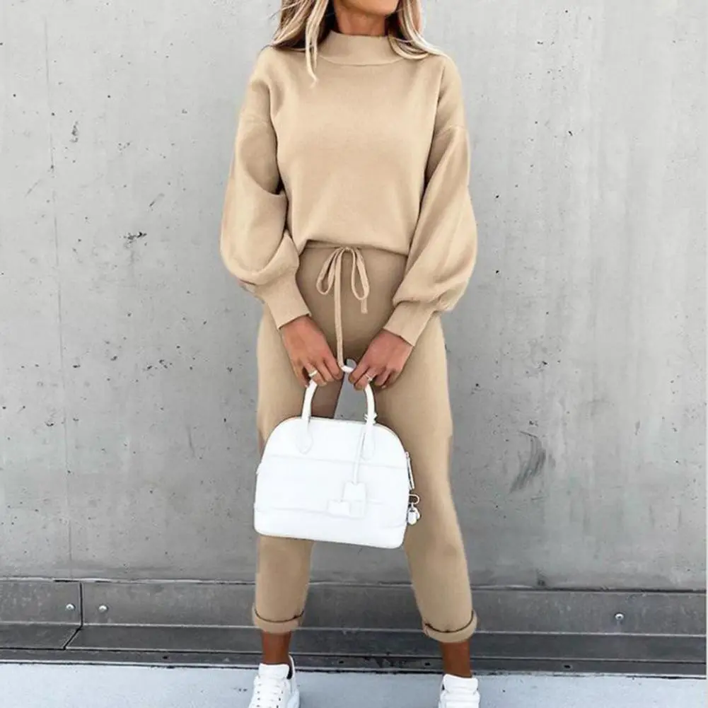 Autumn Women's Tracksuit 2 Pieces Set Pullover Hoodies Pants Sport Suit Female Warm Sweatshirt Suit Jogging Pants Set Sportwear