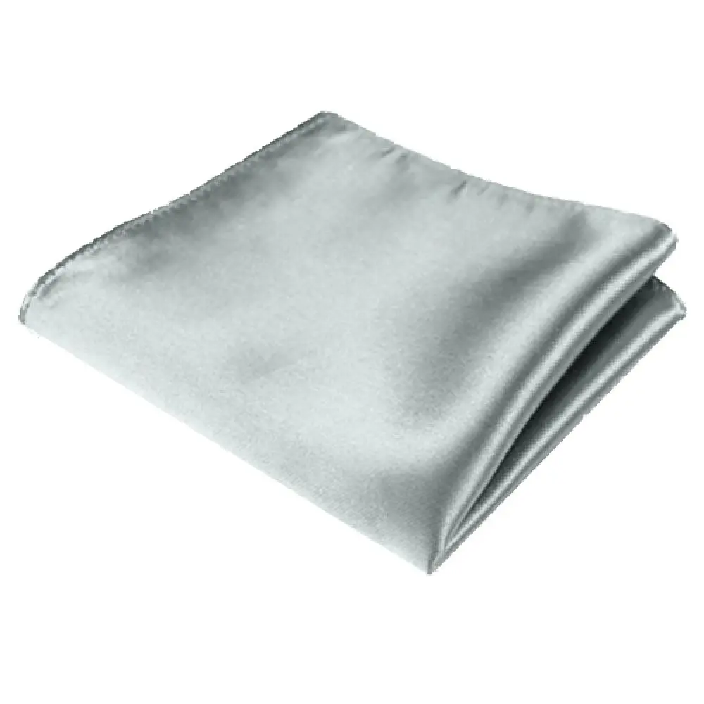 Silk Pocket Square Handkerchiefs Solid Color Vintage Hankies Men's Pocket Square Handkerchiefs Formal Suit Decor Pocket Square