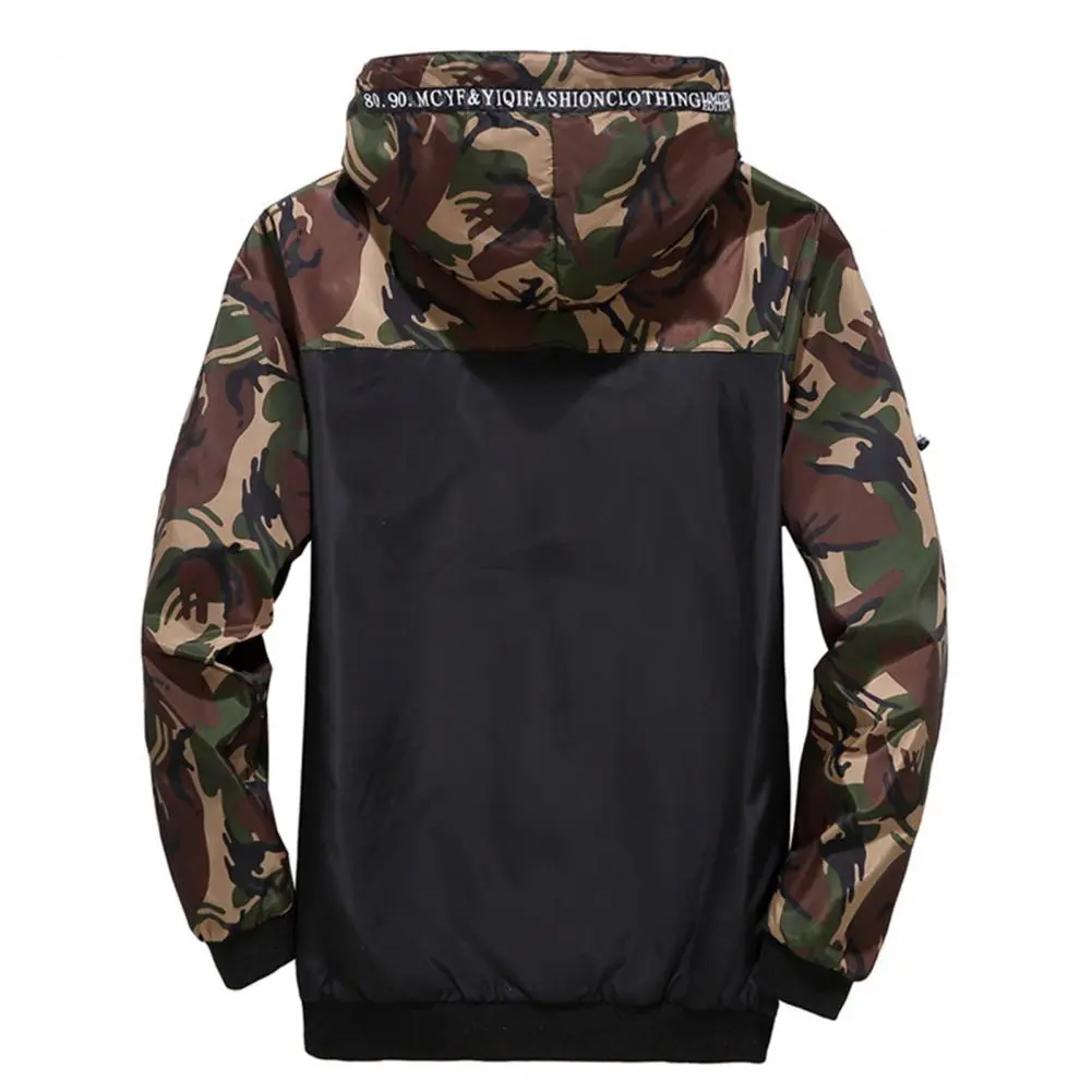 Men Jacket Camouflage Windproof Waterproof Hooded Autumn Men Jacket Waterproof Bomber Outdoor Sports Coat Windbreaker Jacket