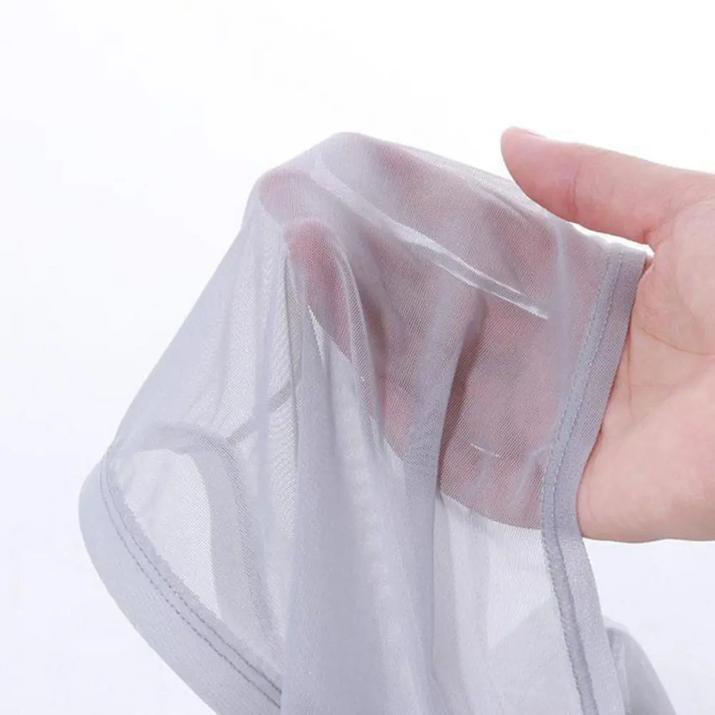 See-through Men Shorts Briefs Men Shorts Breathable Seamless Sexy Men's Mesh Shorts Ultra-thin See-through Underpants Panties