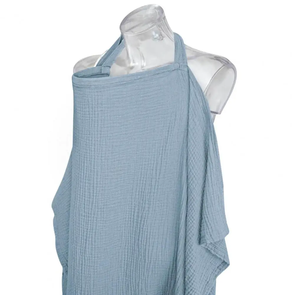 Breastfeeding Apron Breastfeeding Shawl Adjustable Strap Breastfeeding Cover Up with Pockets Nursing Cloak for Women Breathable