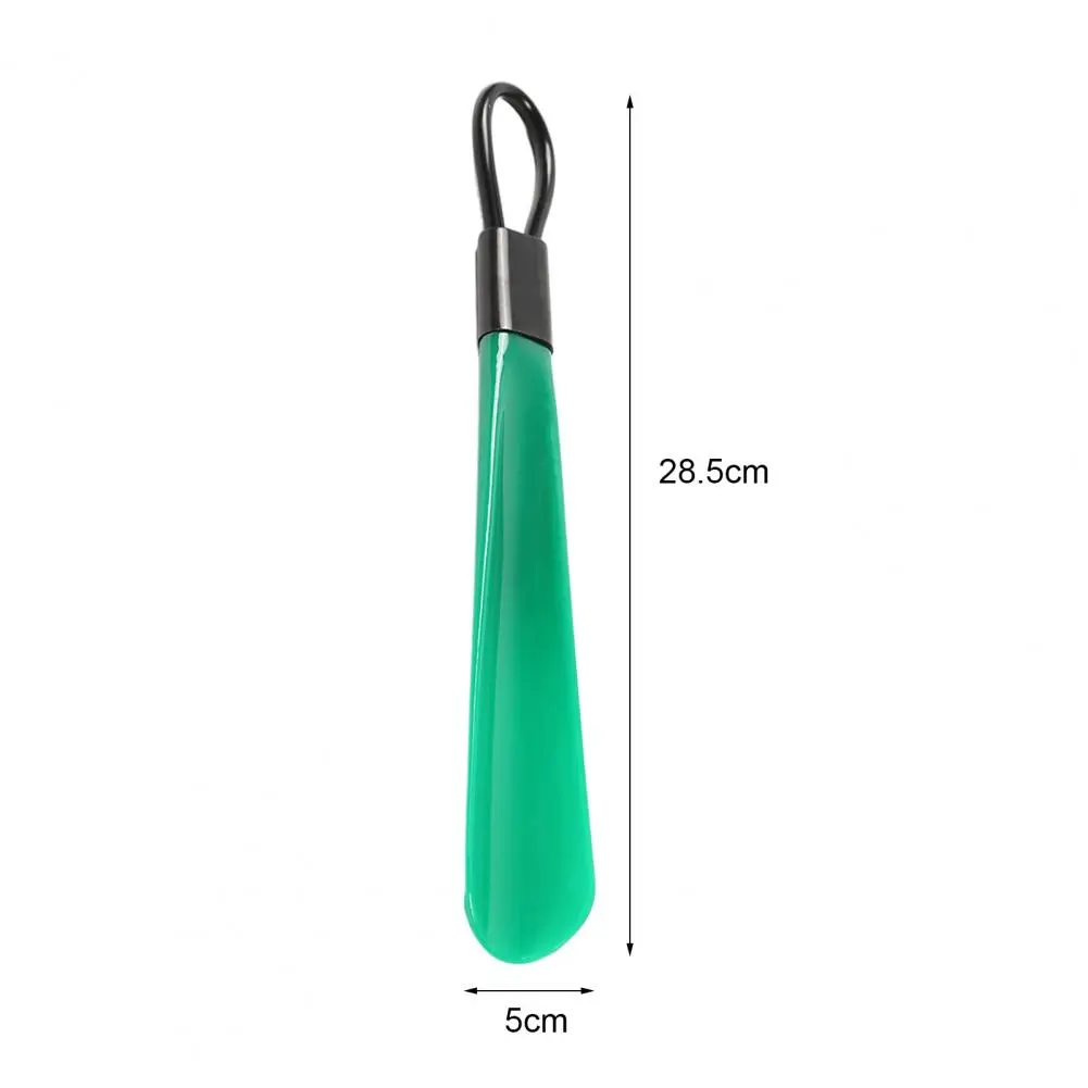 2Pcs Shoe Lifter Labor-saving Smooth Surface Plastic Professional Sturdy Shoehorn Spoon Shape Shoehorn Shoe Lifter Shoe Helper