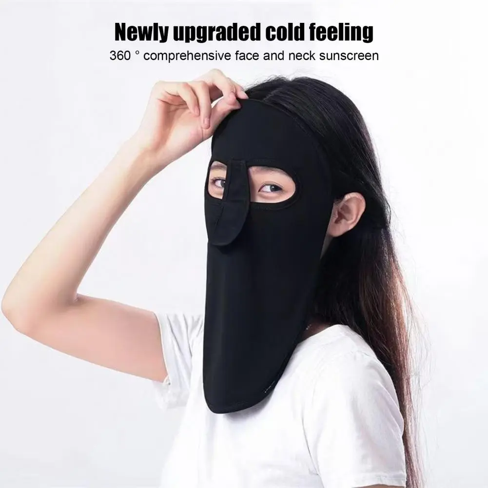 Breathable Face Guard2025 Ultra-light Skin Care Mask Ultra-light Breathable Sunscreen Face Guard with Full Face Neck