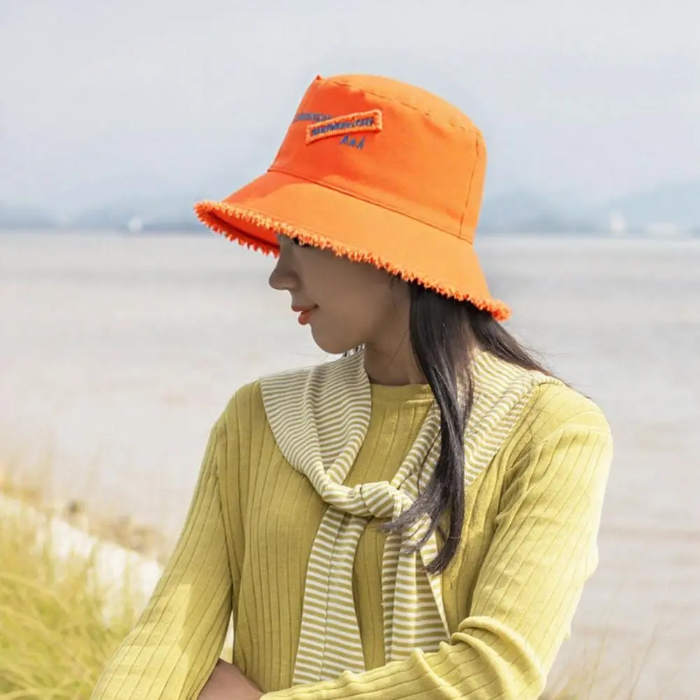 Lightweight Wide-brim Hat Sun Protection Neck Flap Hat Sun Protection Fisherman Hat with Furry Trim Wide for Lightweight for Men