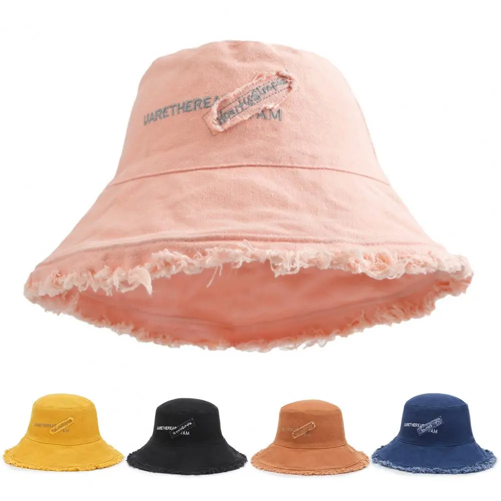 Lightweight Wide-brim Hat Sun Protection Neck Flap Hat Sun Protection Fisherman Hat with Furry Trim Wide for Lightweight for Men