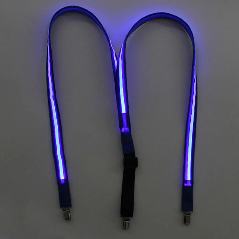 Elegant Suspender for Men Adjustable Suspender for Men Led Light Up Suspenders for Men Women Adjustable Y Back Glow Suspender