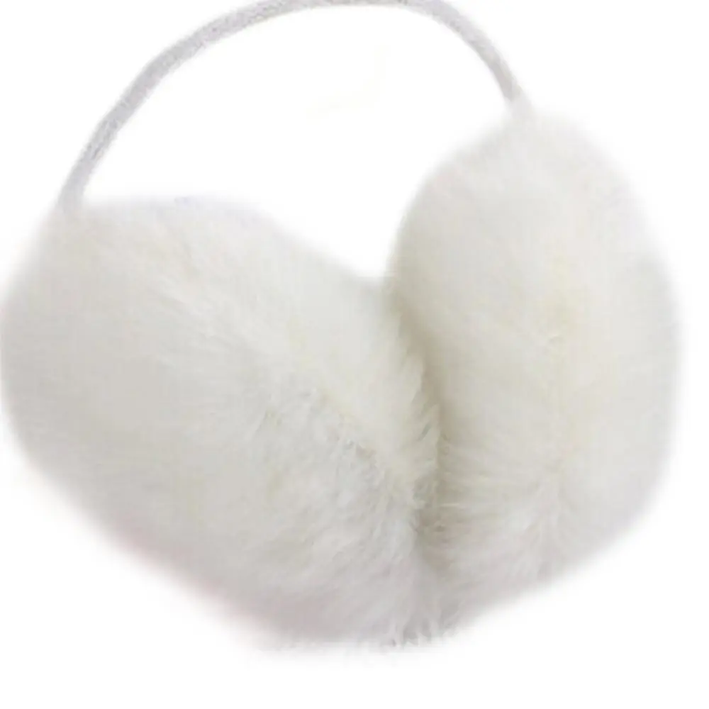 Women Fashion Faux Fur Winter Earwarmers Soft Warm Ear Muffs Outdoor Cold Ear Muffs Ear Cover Earflap Protection