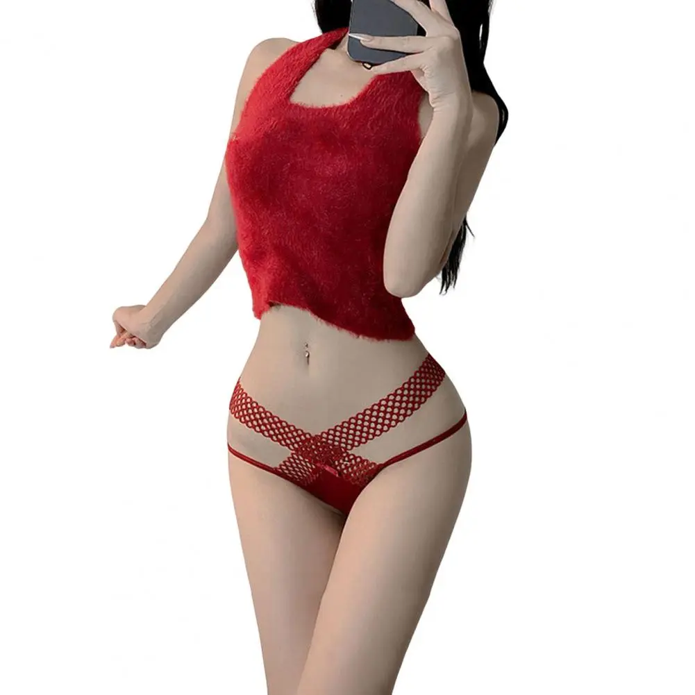 Soft Thongs for Women Lightweight Women Thong Underwear Postpartum Sheer Mesh Thong Panties Set for Women Low Waist Thin for New