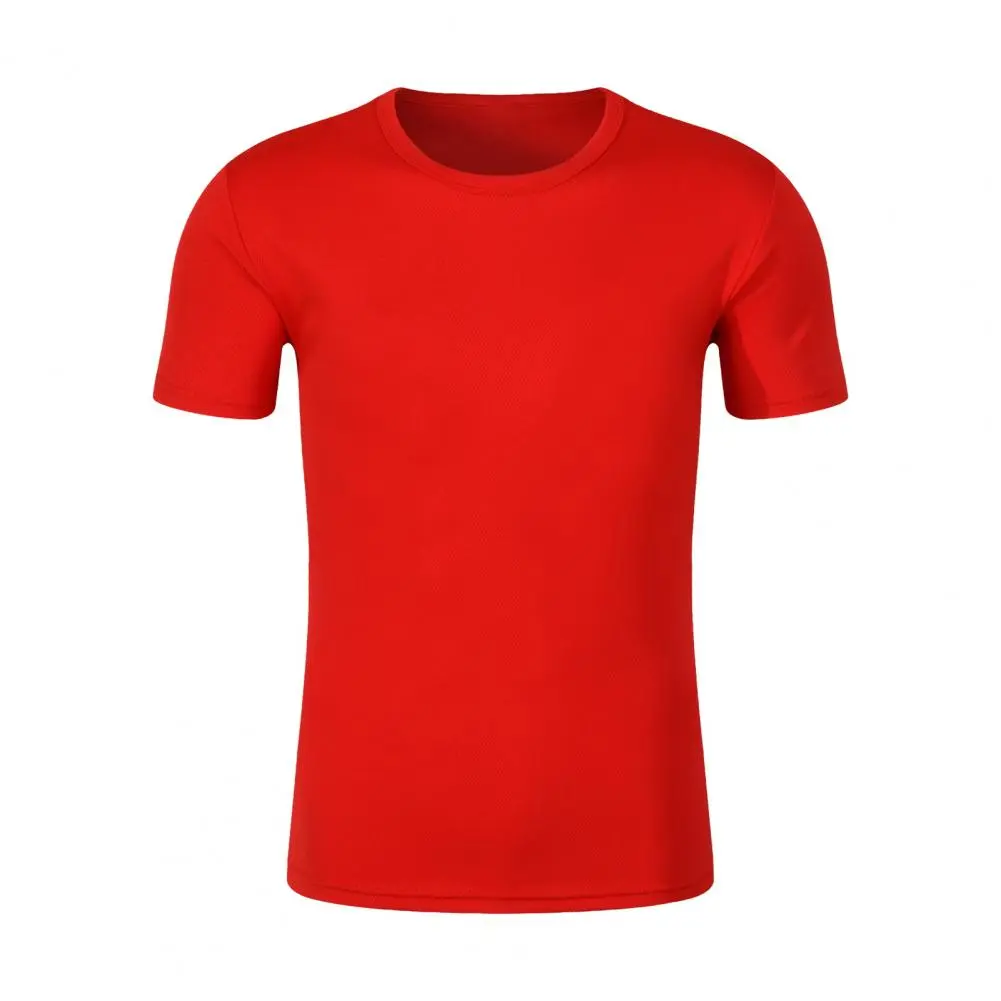 2025 Unisex Advertising T-shirt Short Sleeve O Neck Sweat Absorption Quick Dry SShort Sleeve Casual Tee Women Daily T-shirt