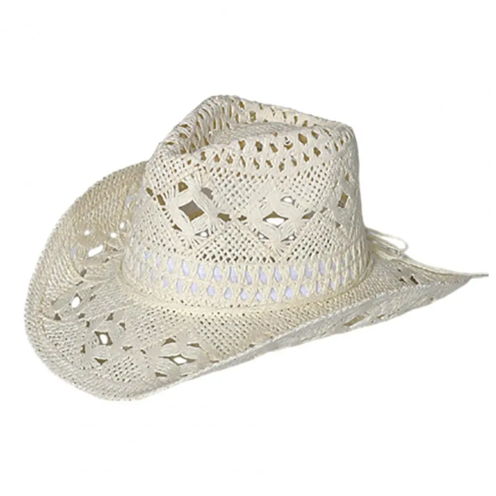 Men Outdoor Straw Hat Straw Hat for Beach Stylish Upf 50 Protection Straw Hat for Sun Protection Vacation Breathable Weaving