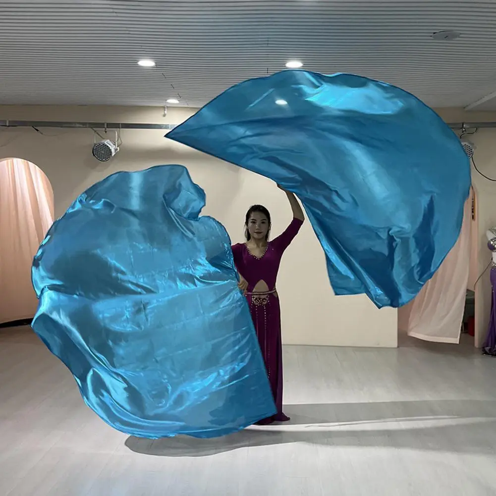 Performances Dance Flag Rich Color Dance Flags Colorful Half Circle Dancing Flags With Expandable Sticks Performance Big Fan