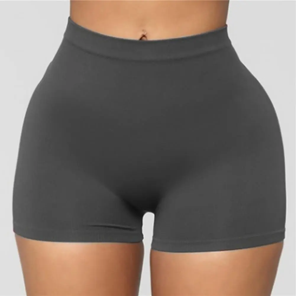 2025 Yoga Shorts Skinny High Elastic Summer Sports Shorts Anti-exposed Butt-lifted High Waist Plus Jogging Skirt Base Shorts