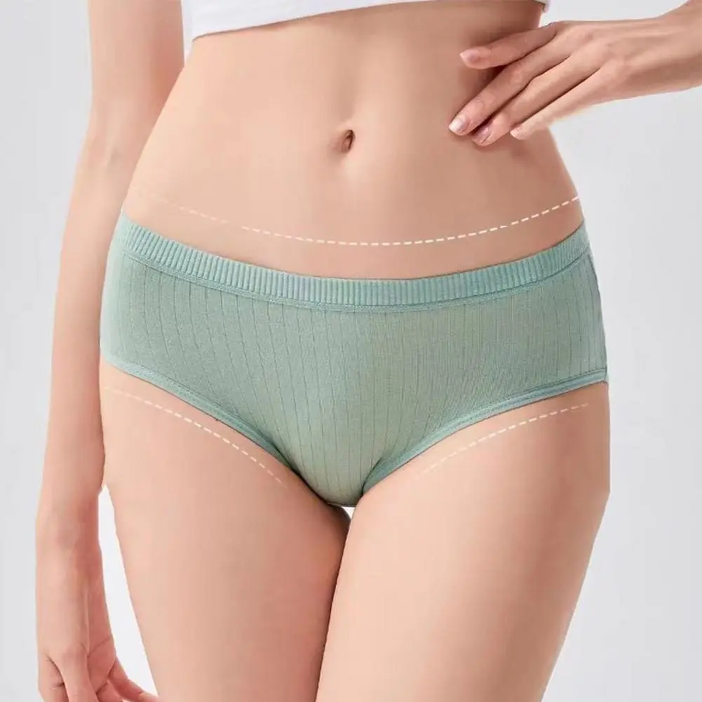 1/5 Pcs Disposable Cotton Women Pantis Anti-septic Soft Breathable Seamless Postpartum Menstrual Period Disposable Panties