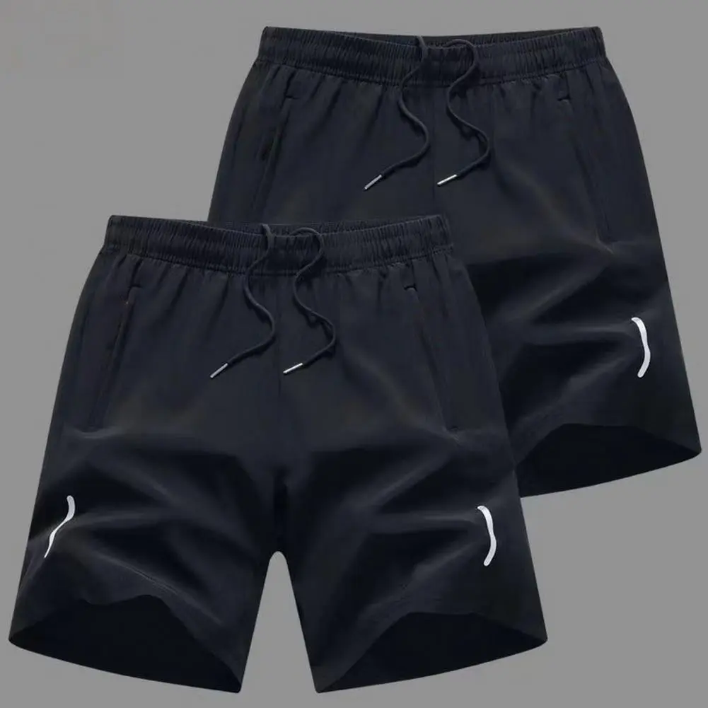 2025 Men Sport Shorts Ice Silk Summer Men Shorts Running Gym Sport Shorts Quick Dry Breathable Beach Short Pant Sportswear