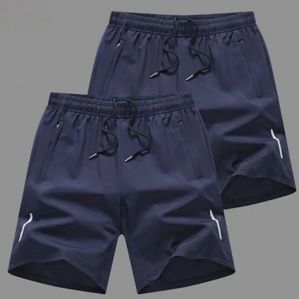2025 Men Sport Shorts Ice Silk Summer Men Shorts Running Gym Sport Shorts Quick Dry Breathable Beach Short Pant Sportswear