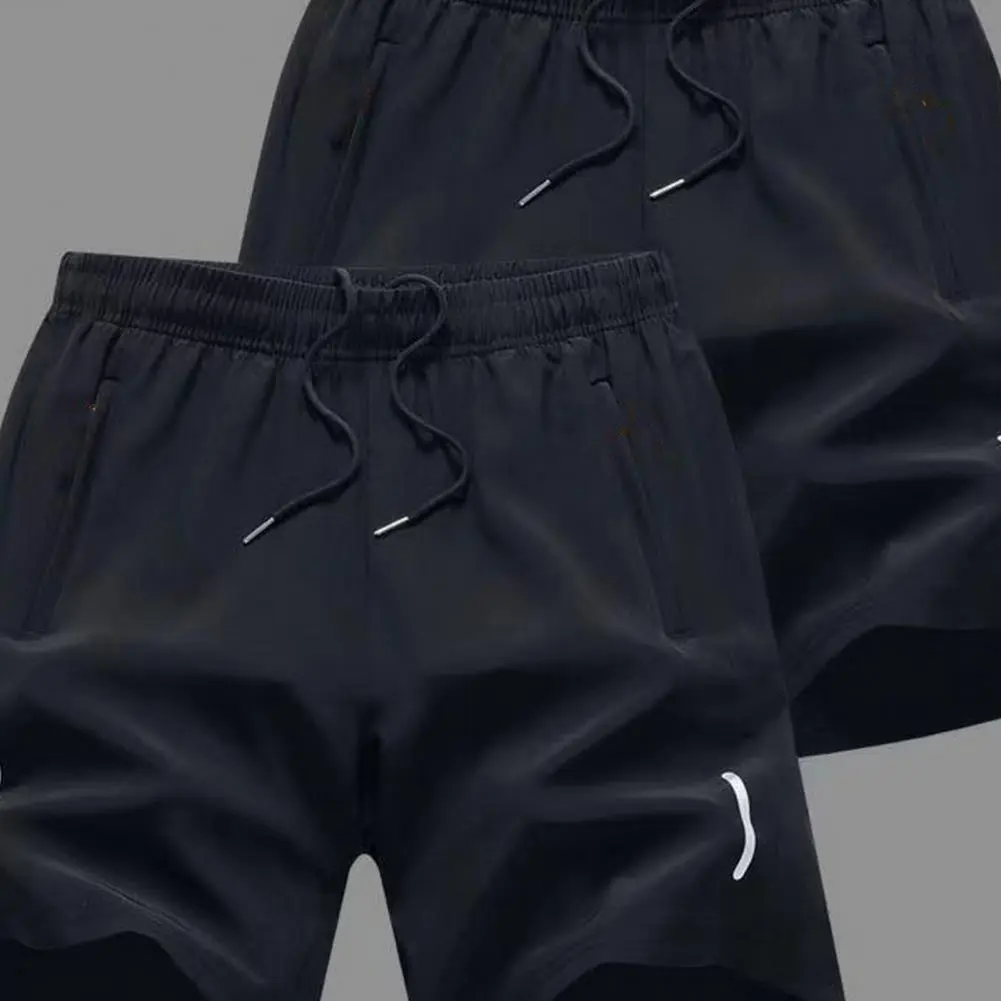 2025 Men Sport Shorts Ice Silk Summer Men Shorts Running Gym Sport Shorts Quick Dry Breathable Beach Short Pant Sportswear