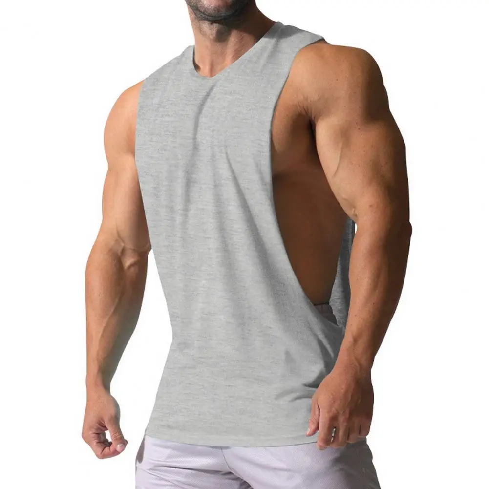 2025 Men Sport Gym Tank Top Sleeveless Crew Neck Slimming Workout Vest Athletic Sleeveless Vest Summer Men Tank Top