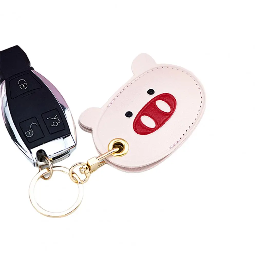 Fur Keychain Pet Fur Keychain Handmade Cat Paw Pet Hair Keychain for Collecting Storing Fur Faux Leather Souvenir Key for Pet