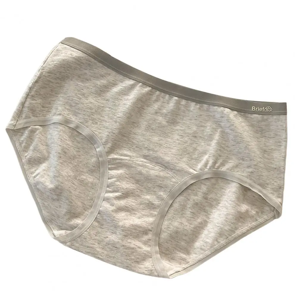 Women Briefs Lady Briefs Comfortable Cotton Women's Underwear Mid Waist Full Coverage Panties with Soft Stretch Cheeky Bikini