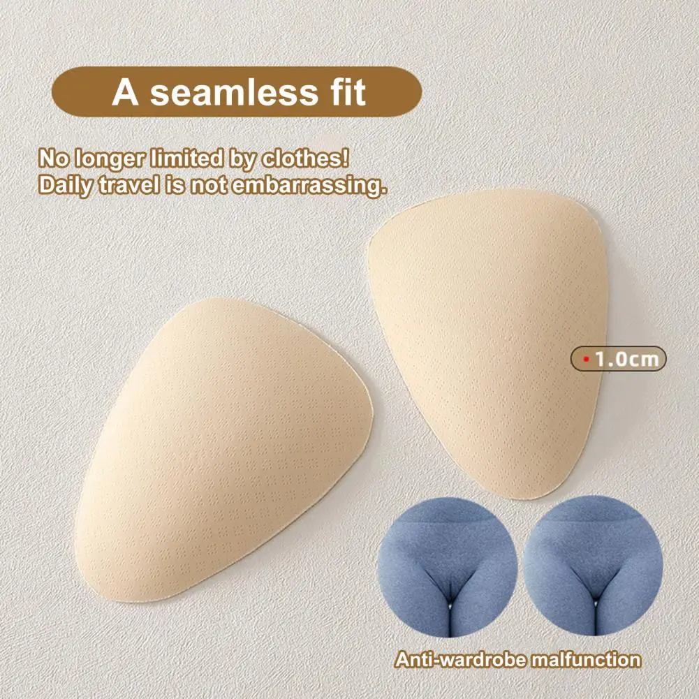 1Pc/2Pcs Camel Toe Concealer Women's Traceless Invisible Camel Toe Underwear Cover Seamless Butt Lifter Pad Seamless Underwear