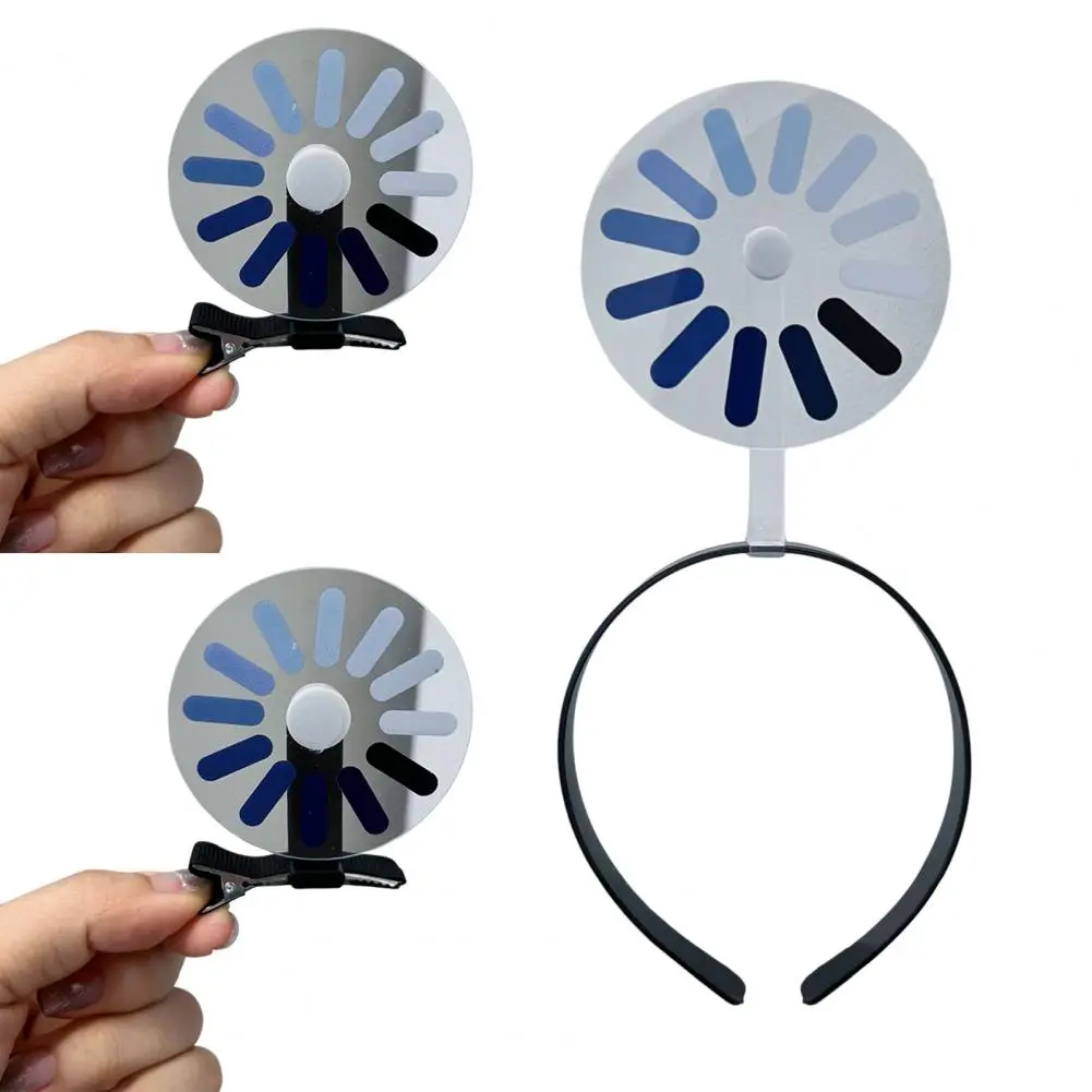 Versatile Headband Headband Elastic Hair Hoop with Spin-load Design for School Uniforms Parties Loading Icon Hairpin for Stylish