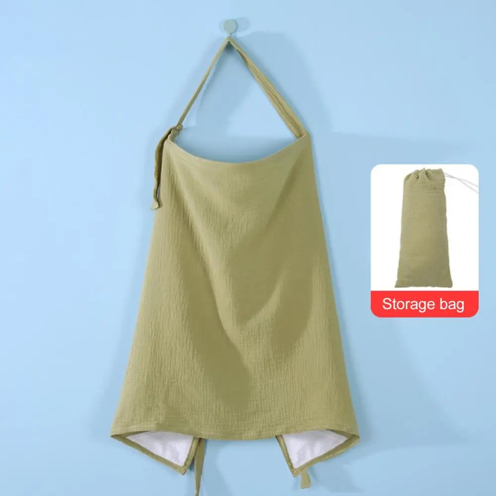 Nursing Poncho Breastfeeding Cover Adjustable Lightweight Nursing Aprons for Breastfeeding Breathable Privacy Coverage Scarf