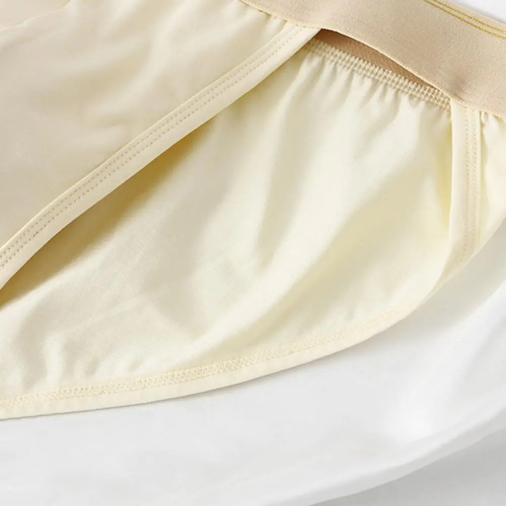 2025 Ultra-soft Men Briefs Jpanese Style Letter Print U-convex Panties Breathable Moisture-Wicking Underwear Men Panties