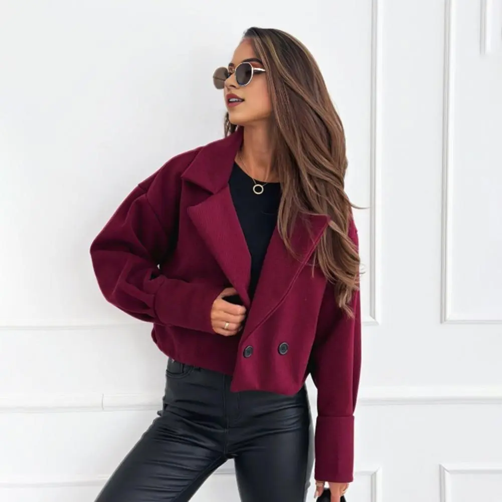Women Cardigan Jacket Long Sleeve Short Style Jakcet Long Sleeve Cropped Jackets For Ladies Fashion 2024 Street Button Up Jacket