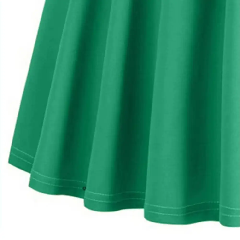2025 Women Skirt Belted Tight Waist Bow Decor A-line Big Swing Dressy Event Skirt High Waist Soft Ruffle Summer Party Midi Skirt