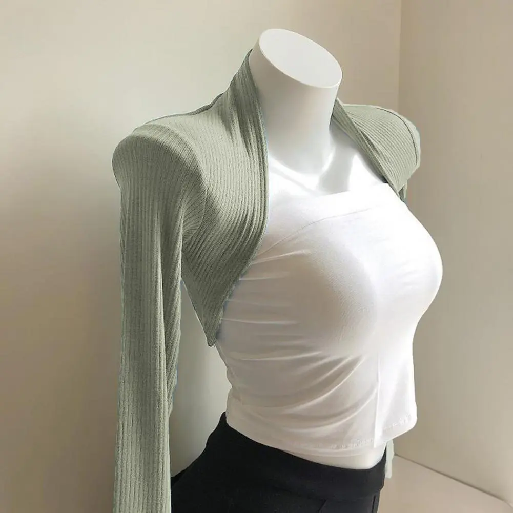 Sunscreen Clothing Sun Protection Outerwear Spring Summer Autumn crop top short Jacket UV Blocking Dance Yoga Suit