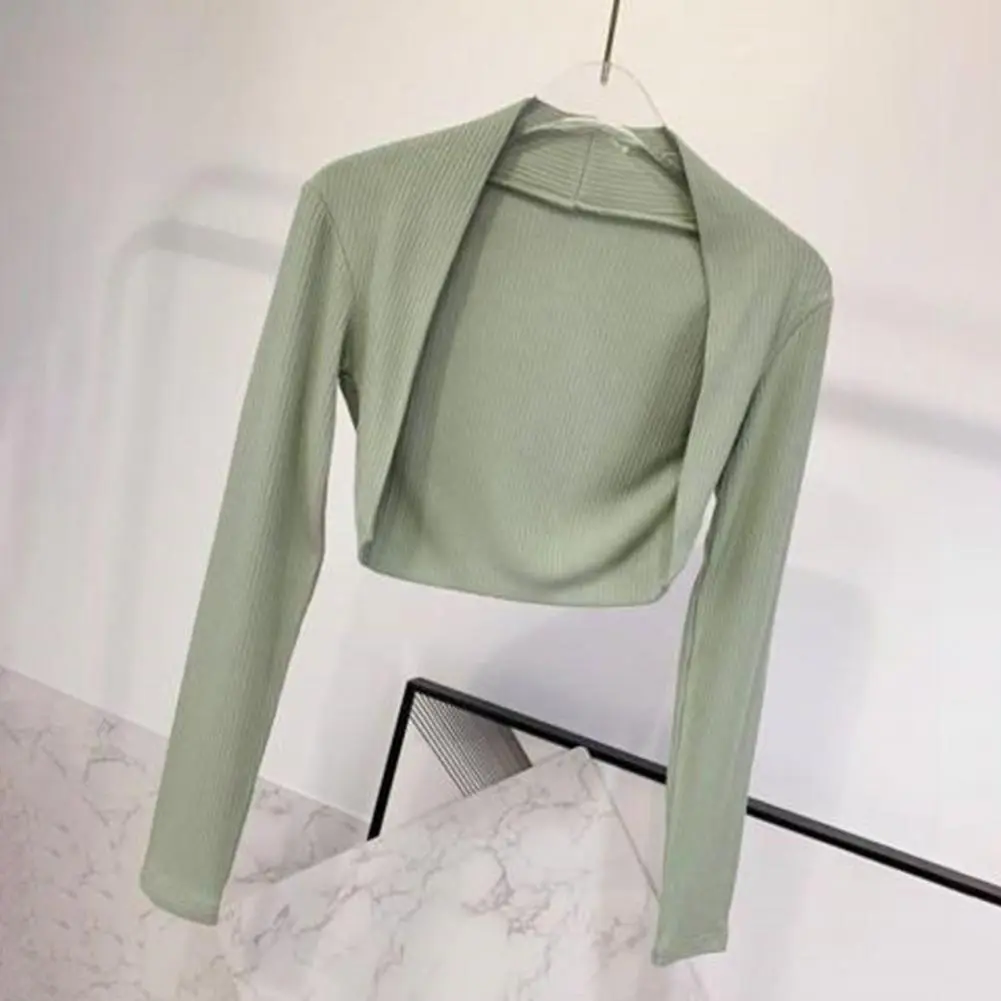 Sunscreen Clothing Sun Protection Outerwear Spring Summer Autumn crop top short Jacket UV Blocking Dance Yoga Suit