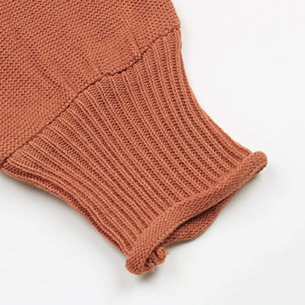 Autumn Winter Sweater Women V-neck Sweater Cozy Knitted V-neck Sweater Soft Warm Women's Pullover for Fall Spring Loose Fit