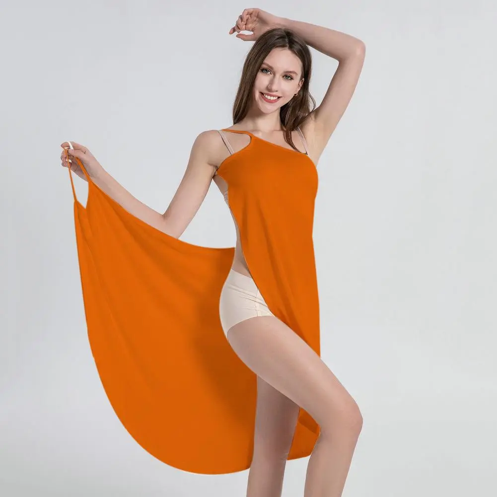 2025 Women Beach Dress Sleeveless Solid Color Off Shoulder Dress Blouse One Piece Bikini Cover-up Slip Cross Wrapped Midi Dress